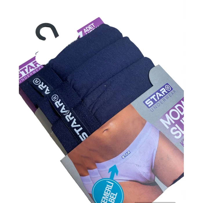 Star 109 Erkek 3lü Modal Slip