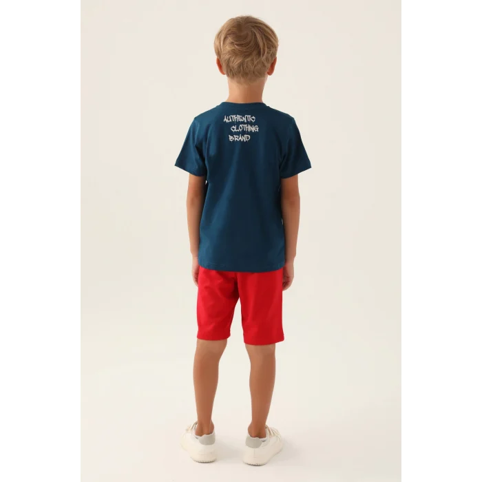 US Polo 1751-4 Erkek Çocuk Şort Takımı