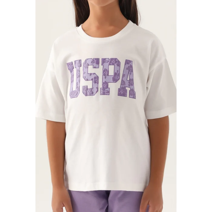 US Polo 1818-G Kız Çocuk Pijama Takım