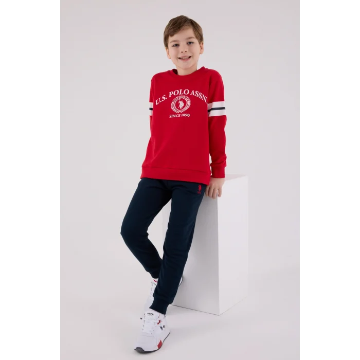U.S. Polo Assn Kids 2201-4 Erkek Çocuk Eşofman Takımı