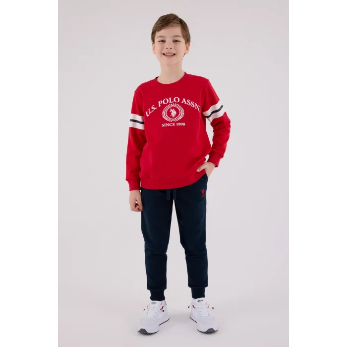 U.S. Polo Assn Kids 2201-4 Erkek Çocuk Eşofman Takımı