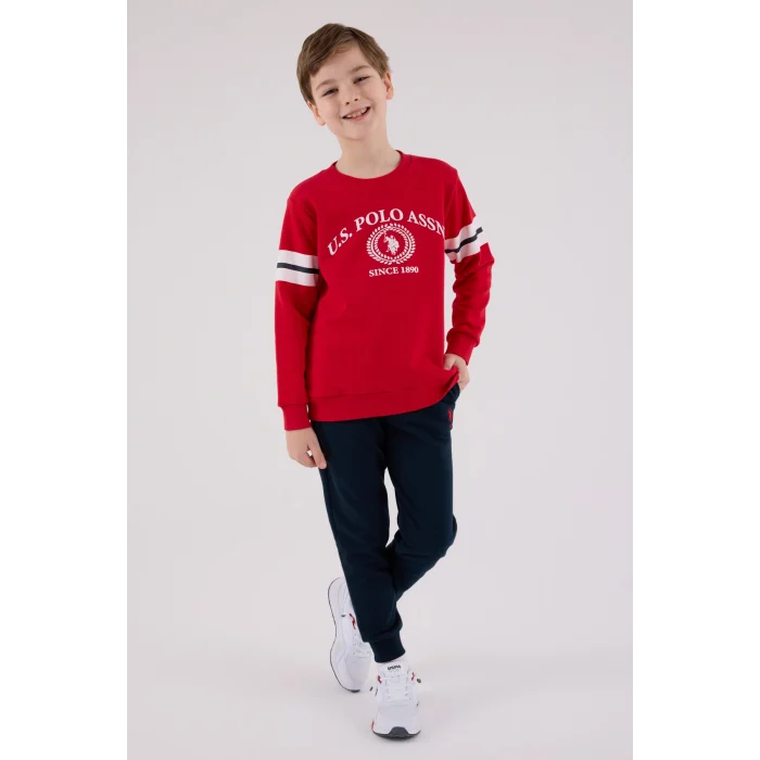U.S. Polo Assn Kids 2201-G Erkek Çocuk Eşofman Takımı
