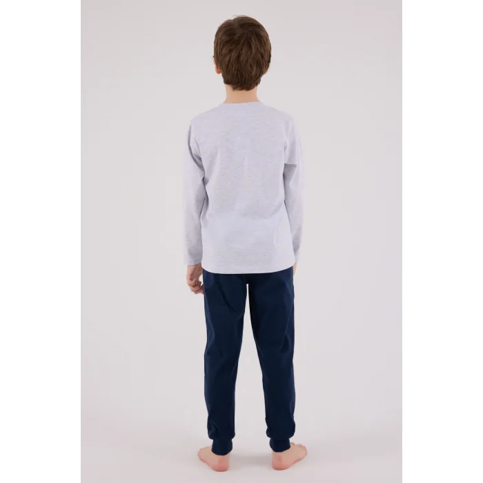 U.S. Polo Assn Kids 2206-G Erkek Çocuk Pijama Takım