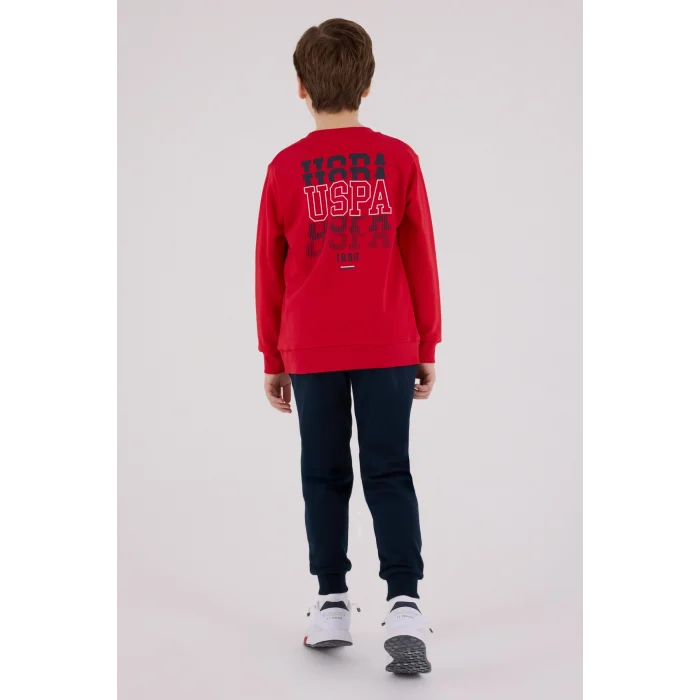 U.S. Polo Assn Kids 2208-G Erkek Çocuk Eşofman Takımı
