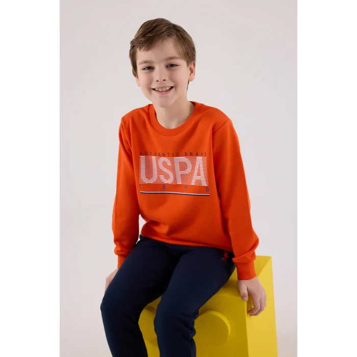U.S. Polo Assn Kids 2209-G Erkek Çocuk Eşofman Takımı