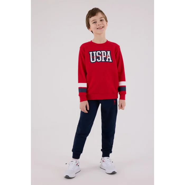 U.S. Polo Assn Kids 2213-G Erkek Garson Eşofman Takımı