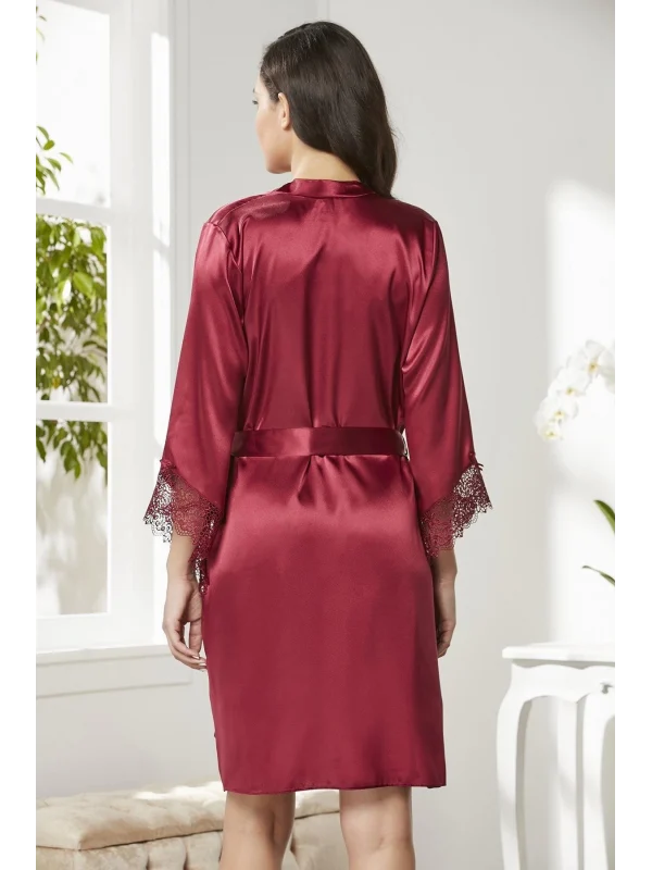 Pierre Cardin 6040 Kısa Gecelikli 6lı İpek Set