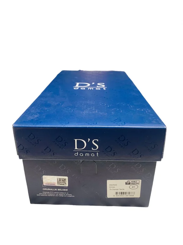 DS Damat 500 Düz Deri Erkek Terlik