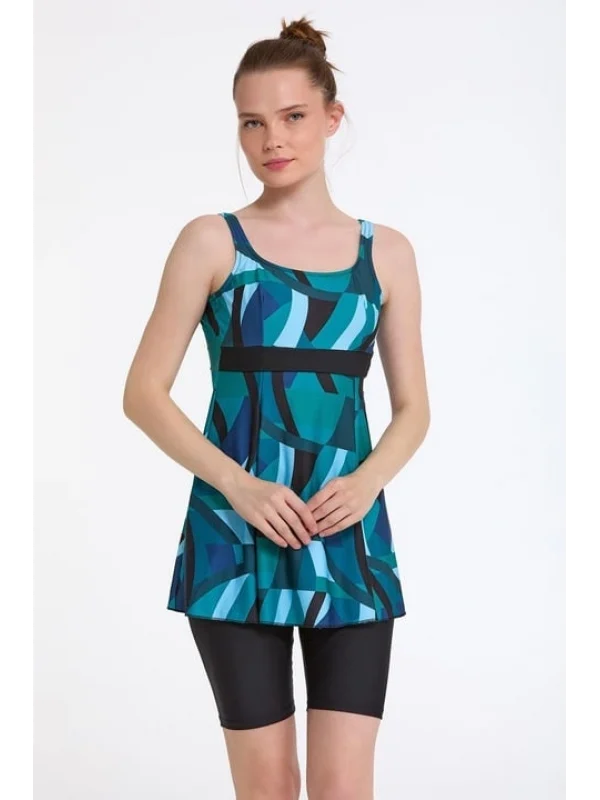 Argento 0551-326 Kadın Taytlı Tankini