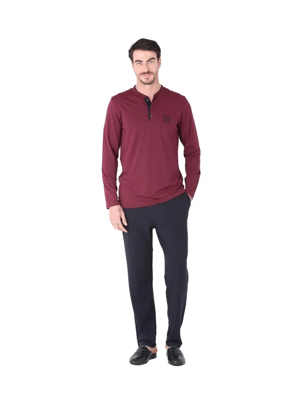 DS Damat 221001 Uzun Kol Pijama Takımı