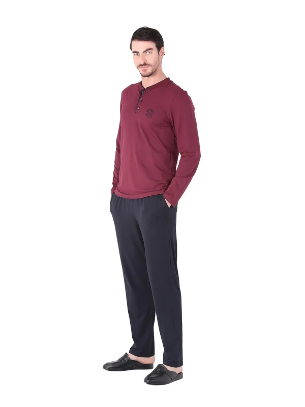 DS Damat 221001 Uzun Kol Pijama Takımı