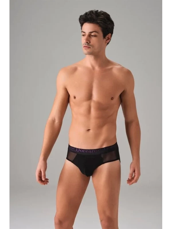 Doreanse 1201 Erkek Fantezi Transparan Detaylı Slip