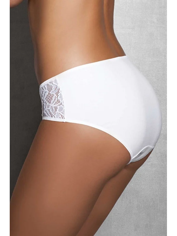 Doreanse 7137 Kadın Modal Dantelli Çiçek Desenli Slip Külot