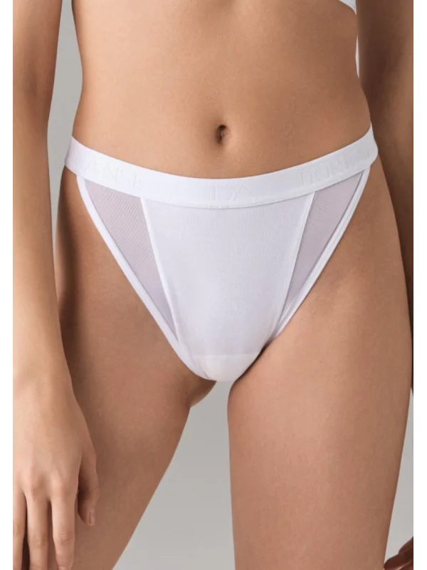 Doreanse 7153 Kadın Tül Detaylı Yüksek Bel Slip