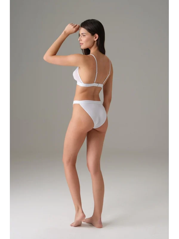 Doreanse 7153 Kadın Tül Detaylı Yüksek Bel Slip