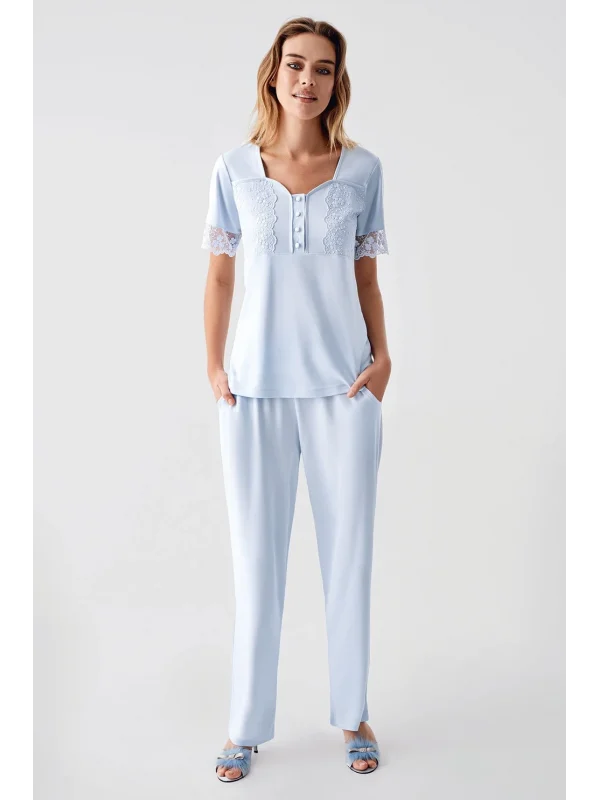 Freshness 321 Kadın Sabahlıklı Pijama Takımı