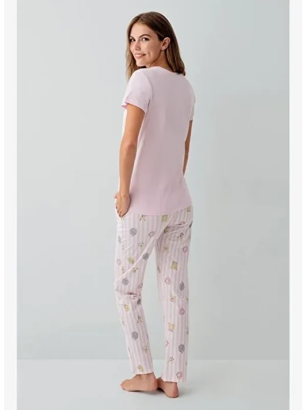 RolyPoly RP3810-S Kadın Kısa Kol Pijama Takımı