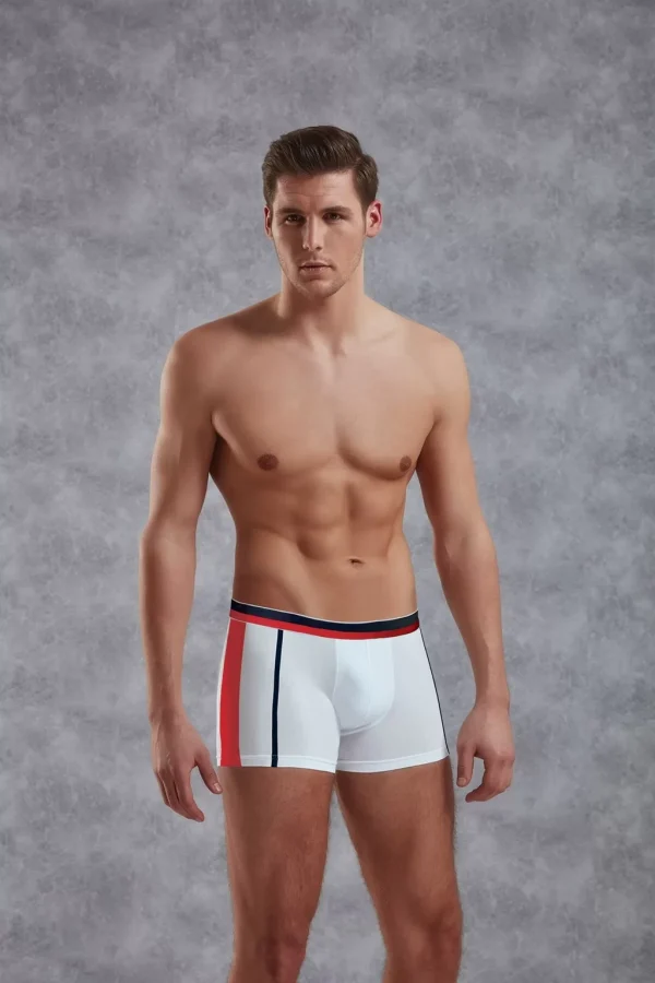Doreanse 1713 Erkek Modal Çift Renkli Torbalı Normal Paça Boxer