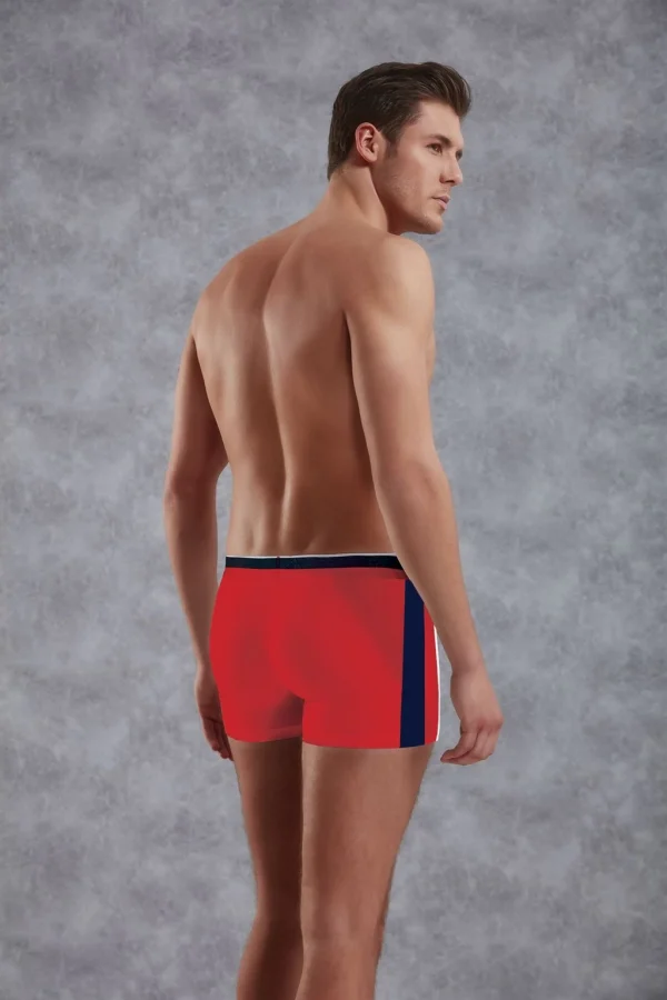 Doreanse 1713 Erkek Modal Çift Renkli Torbalı Normal Paça Boxer