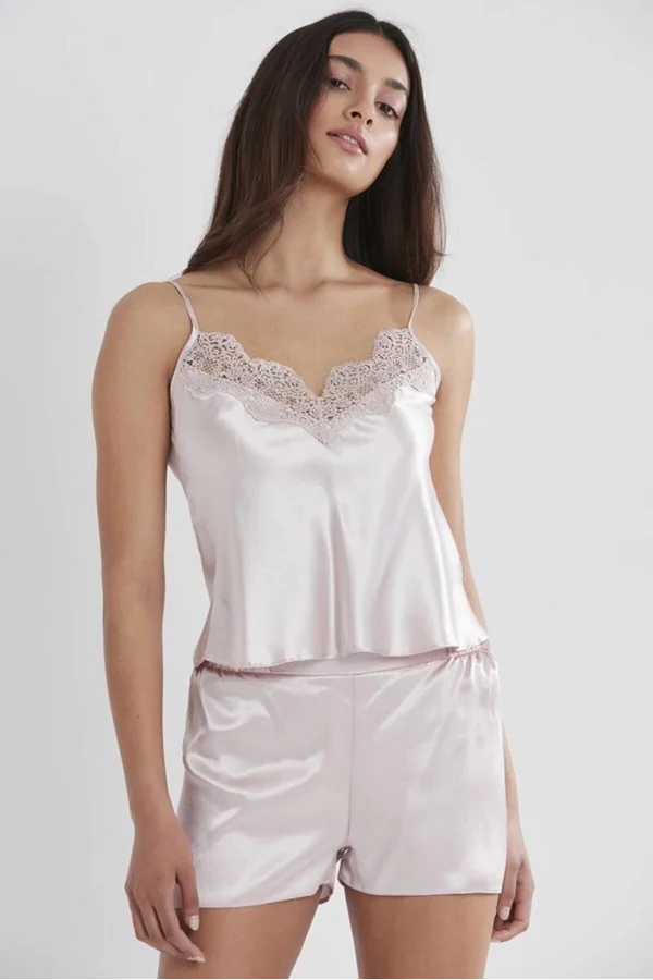 Pierre Cardin 6335 6lı Saten Gecelik Sabahlık Takım
