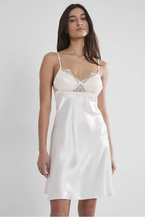 Pierre Cardin 6335 6lı Saten Gecelik Sabahlık Takım