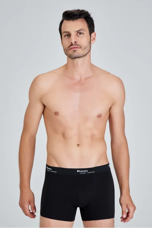 Kom Tight Erkek Short Boxer 2Li