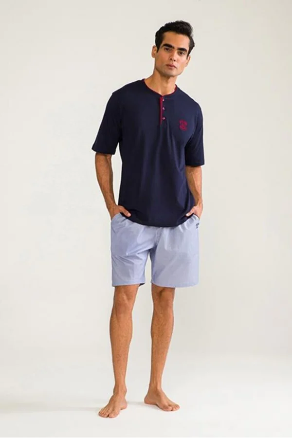 DS Damat 03000 5li Robdöşambr Erkek Damat Pijama Seti