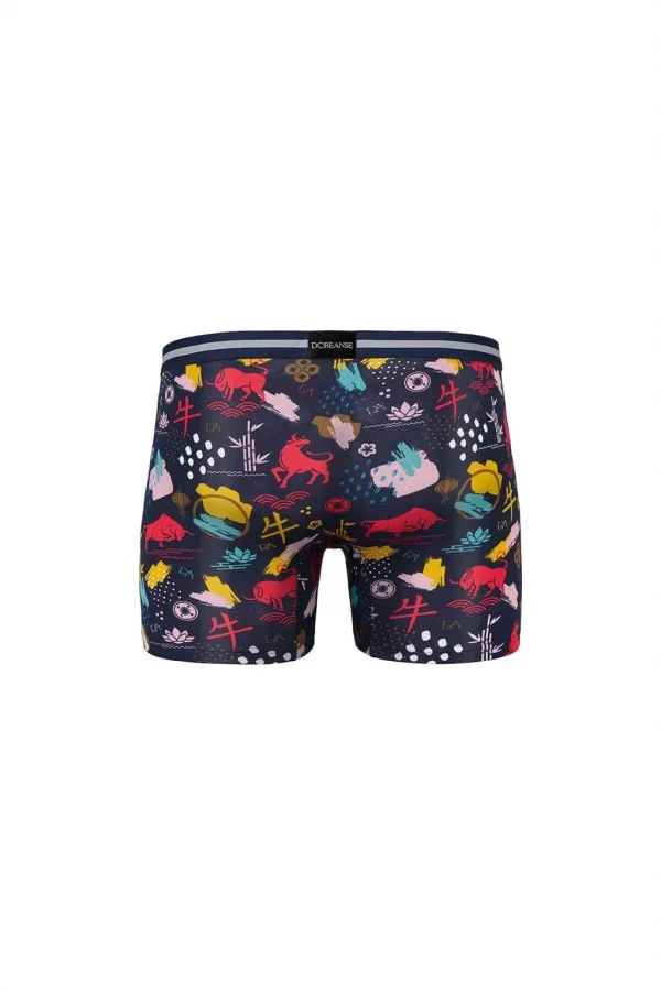 Doreanse 1849 Erkek Memox Baskılı Modal Normal Paça Renkli Boxer