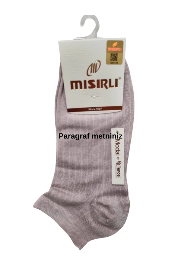 Mısırlı 71203 Bayan Modal Patik Çorap