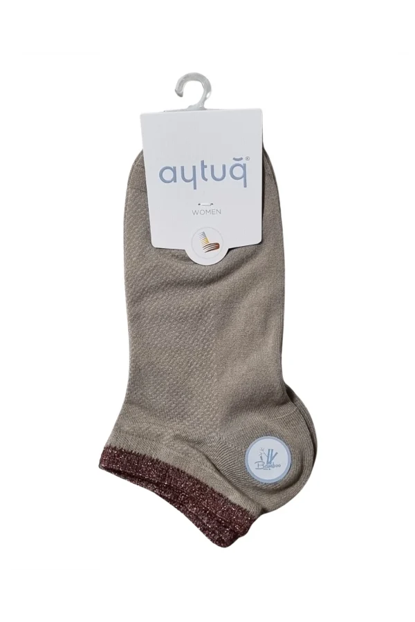 Aytuğ 34296 Kadın Bambu Patik Çorap
