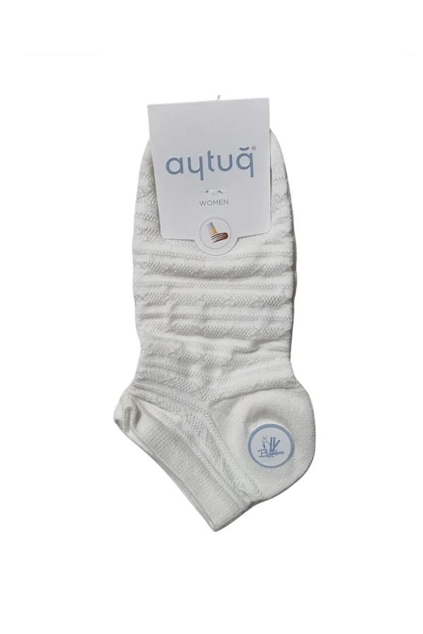 Aytuğ 34287 Kadın Bambu Patik Çorap