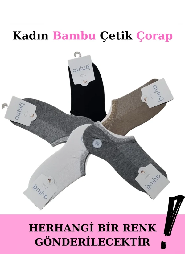 Aytuğ 34358 Kadın Bambu Çetik Çorap