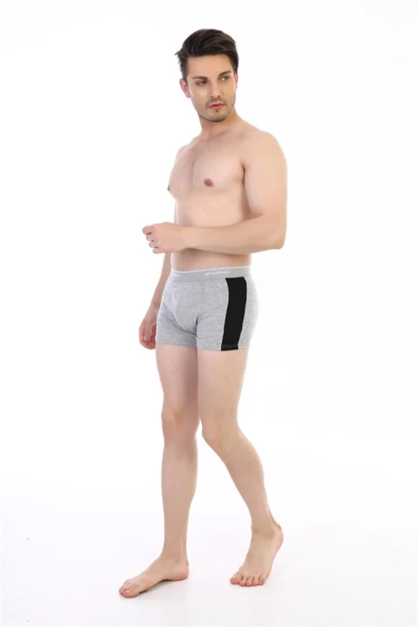 Çift Kaplan 850 Biyeli Likralı Erkek Boxer
