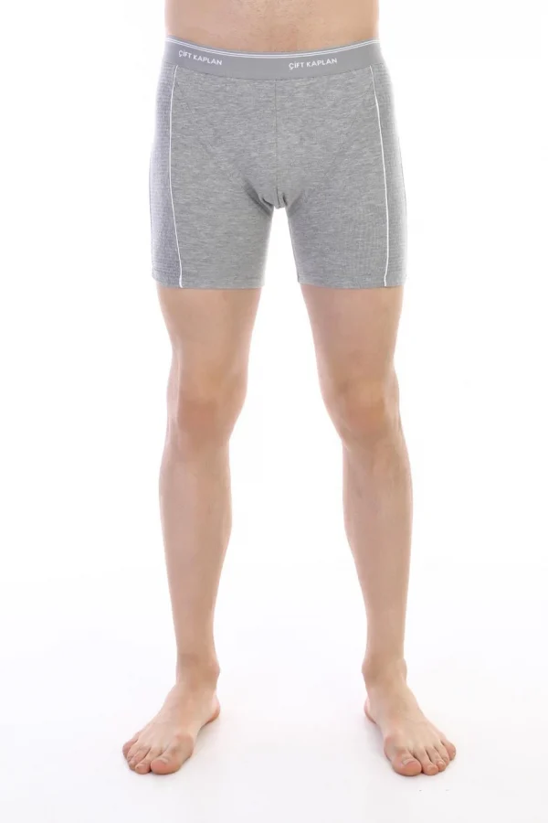 Çift Kaplan 855 Uzun Erkek Boxer