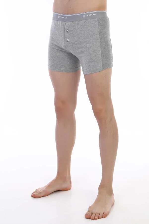 Çift Kaplan 880 Elastanlı Erkek Boxer