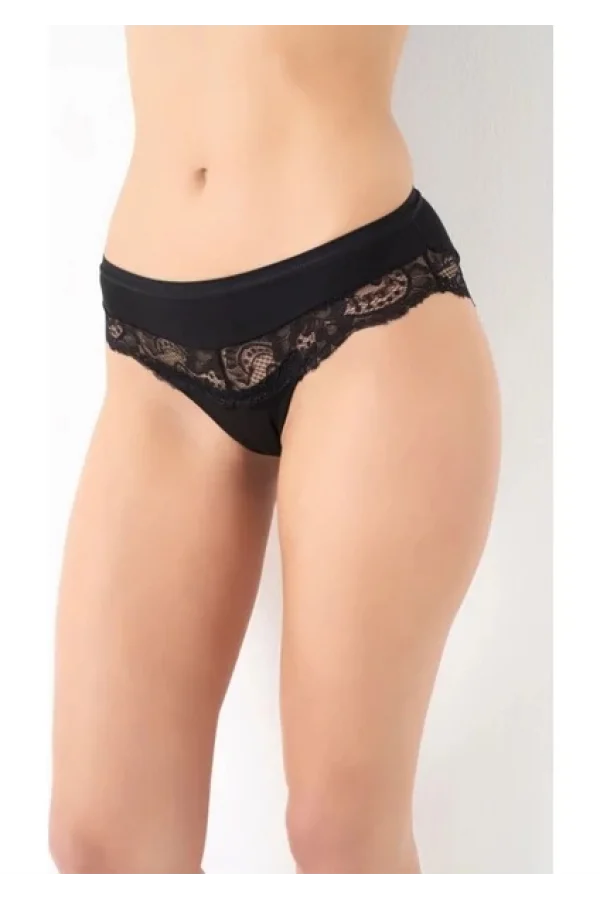G-Box 932 Bayan Dantel Detaylı Cotton Bikini Külot
