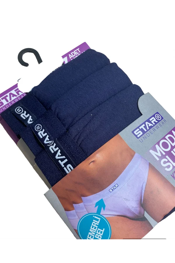Star 109 Erkek 3lü Modal Slip