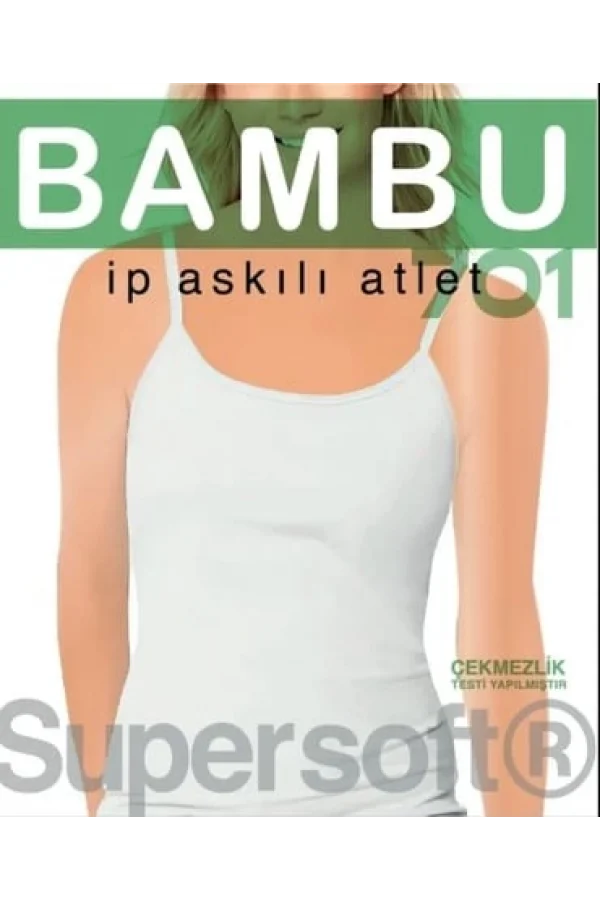 Star 701 Kadın  Bambu İp Askılı  Atlet