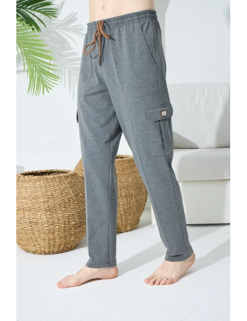 Kocabey 1030 Erkek Yan Cepli Tek Pantolon Eşofman Altı