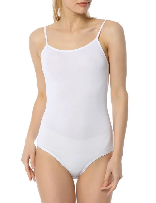 Imer 9251 Bayan İnce Askılı Çıtçıtlı Body