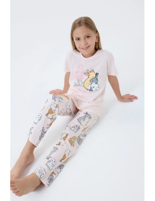 RolyPoly 3774-2 Kız Çocuk Pijama Takım