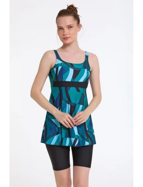Argento 0551-326 Kadın Taytlı Tankini