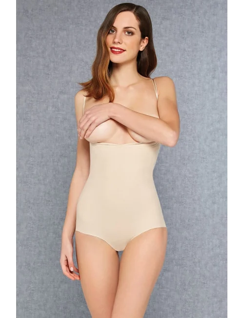 Doreanse 5910 Kadın Pamuk Toparlayıcı Korse Askılı Body