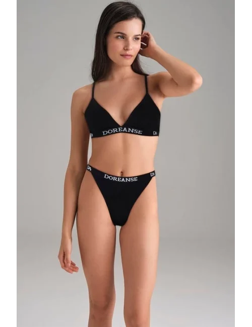 Doreanse 7154 Kadın V Kesim Yüksek Bel Slip