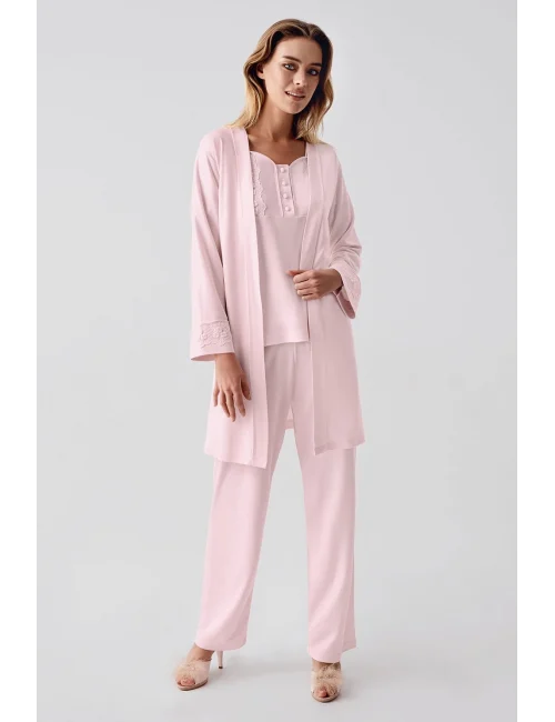 Freshness 321 Kadın Sabahlıklı Pijama Takımı