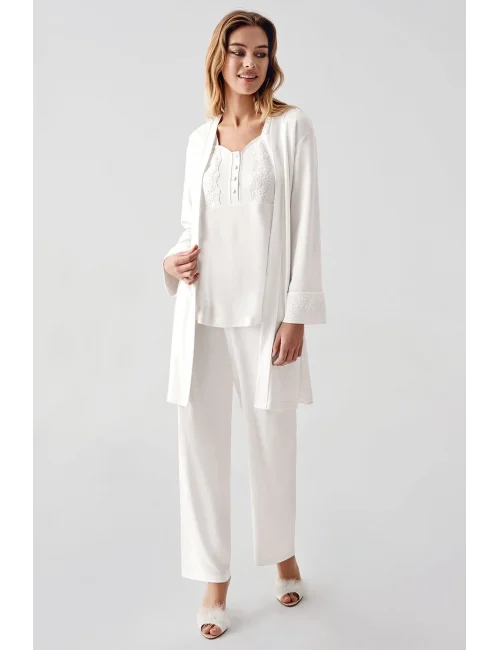 Freshness 321 Kadın Sabahlıklı Pijama Takımı