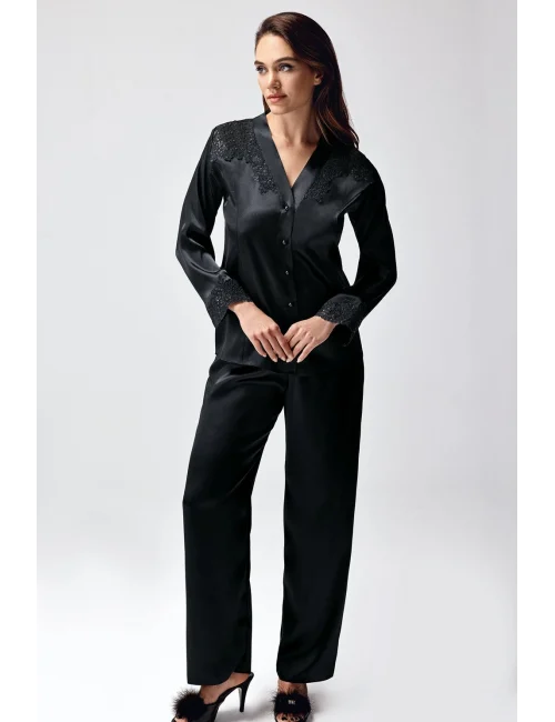 Freshness 9950-PT Saten Dantel Detaylı Pijama Takımı