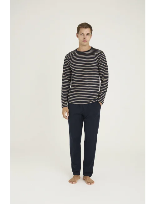 Kocabey 9215 Erkek O.Yaka Pijama Takım