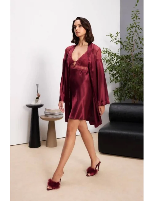 Pierre Cardin 6035 Saten Altılı Gelin Çeyiz Seti