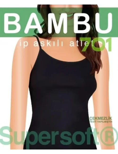 Star 701 Kadın  Bambu İp Askılı  Atlet